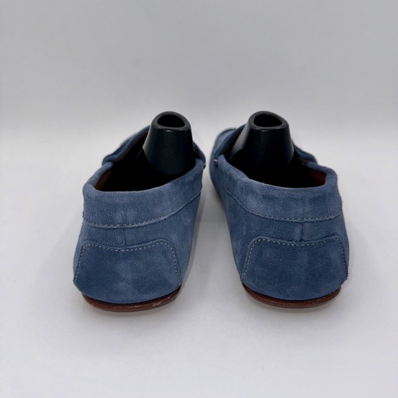 Allen Edmonds Super Sport Penny Loafer Men\'s Size 8 Denim Blue Suede main image 6